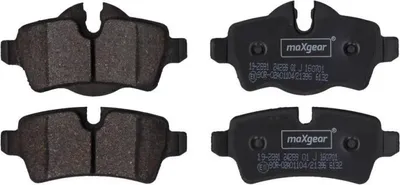Produktbild von MAXGEAR Bremsbeläge Satz Hinten Bremsklötze für MINI Schrägheck (R56) 19-2891