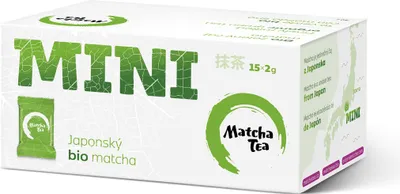 Obrázek produktu pro Matcha Tea mini jemně mletý zelený čaj BIO 30 g