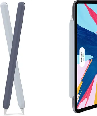 Image de AhaStyle [Lot de 2] Étui de protection en silicone ultra-fin pour Apple Pencil 2e génération