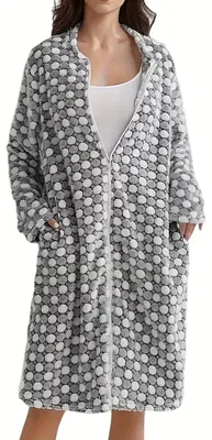 Productafbeelding van Currero Badjas Dames Grijs 4XL