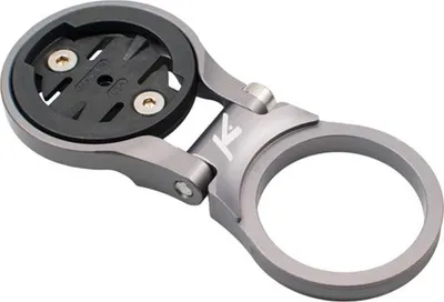 Produktbild von K-EDGE Garmin Computer Mount MTB/AH Adjustable Gunmetal Anodize Grau