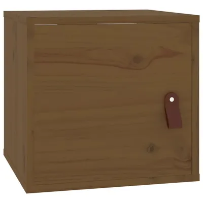 Produktbild von Wandschrank Honigbraun 31,5x30x30 cm Massivholz Kiefer