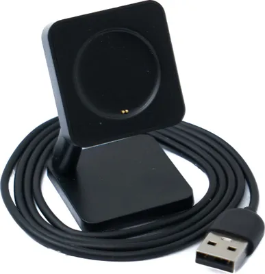 Produktbild von USB 2.0 Kabel 100 cm Ladestation für OnePlus Watch 1 in Schwarz