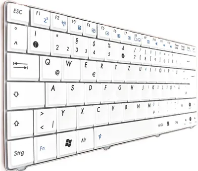 Produktbild von DEUTSCHE - Weiß Tastatur Kompatibel für Model : V090262BK2