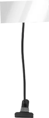 Image de Miroir de sécurité à pince en acrylique Miroir de bureau convexe et flexible pour la sécurité personnelle Rectangle