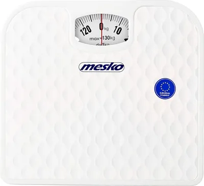 Image de Mesko MS 8160 Pèse-personne mécanique jusqu'à 130 kg blanc