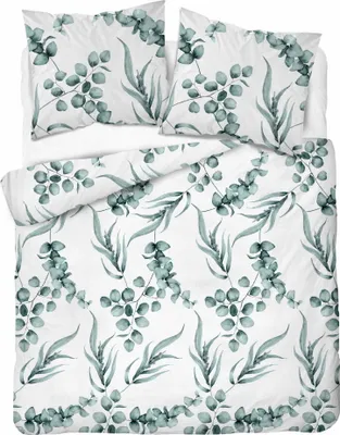 Image de Detexpol Housse de couette 180x200 cm, motif Naturel floral