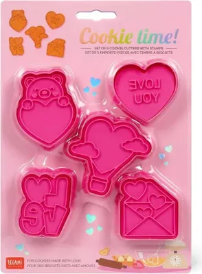 Immagine prodotto di Legami 5 TIMBRI PER BISCOTTI LOVE LOVE