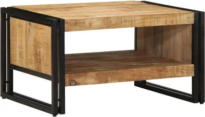 Immagine prodotto di Tavolino 70x50x38 cm Legno massiccio grezzo di mango