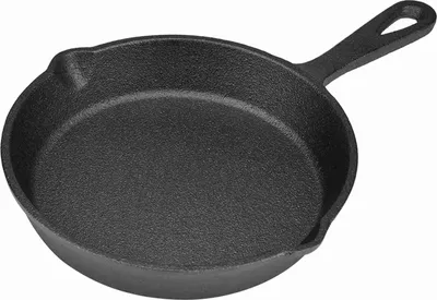 Obrázok produktu pre 16cm 20cm Vintage liatinová panvica na vyprážanie vypálená NOn Stick (16cm)