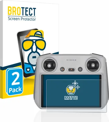Produktbild von 2x BROTECT Schutzfolie für DJI RC Controller Displayschutz Displayschutzfolie Folie Matt Entspiegelungsfolie