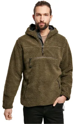 Immagine prodotto di Brandit Teddyfleece Pullover Worker, oliv