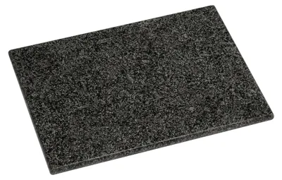 Schneidebrett, Granit, schwarz gesprenkelt, 40x30 cm