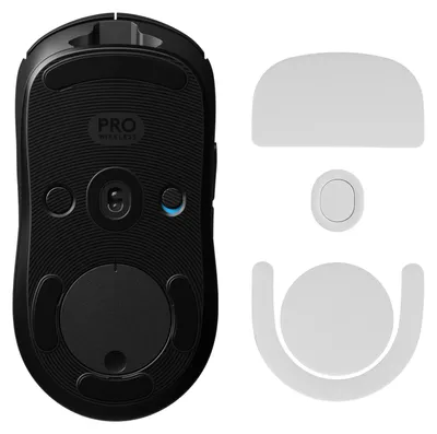 Produktbild von kwmobile Mouse Feet Sticker kompatibel mit Logitech G Pro Wireless Gaming Ersatz Glider - Mausfüße passgenau - Maus Glides in Weiß