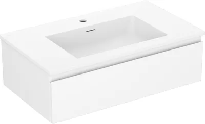 Immagine prodotto di Mexen Orio mobile bagno 80 cm con lavabo Otis, 1 cassetto, bianco opaco - 91A10-08023-1-BF01-W18M01