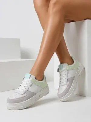 Produktbild von Damen-Sneakers Lycaste beige aus  mit flacher Sohle, Größe 37