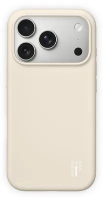 Productafbeelding van iDeal of Sweden siliconen hoesje met MagSafe voor de Apple iPhone 17 Pro - Cloud Dancer