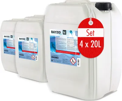 Produktbild von 4x20 L BAYZID® Algizid Poolpflegemittel gegen Algen für einen sauberen Pool