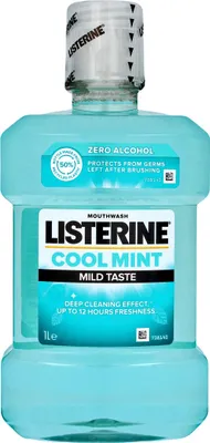 Image de Listerine Cool Mint Goût doux Bain de bouche - Mild Mind 1000ml