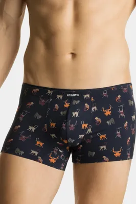 Obrázek produktu pro 2 PACK boxerky 2MH-064 Tmavě modrá-šedá 2XL
