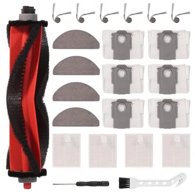 23-tlg. Ersatzteil-Set für Roborock Q7 L5+, Hauptbürste, Filter, Seitenbürsten