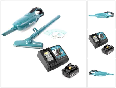 Produktbild von Makita DCL 182 RM1 Akku Staubsauger 18 V + 1x Akku 4,0 Ah + Ladegerät