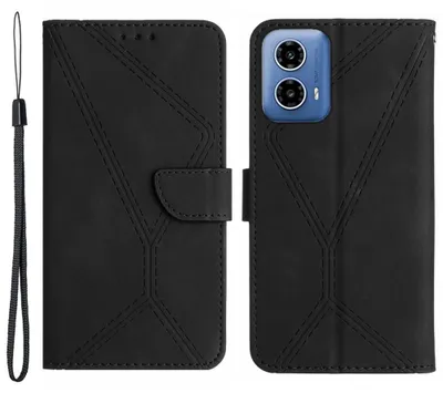 Produktbild von Motorola Moto G85 Hülle - Coverup Klapphülle - Schwarz
