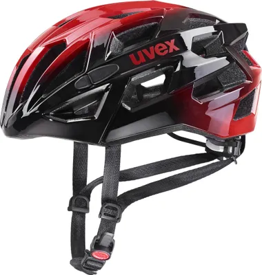 Produktbild von Uvex Race 7 Helm schwarz-rot größe 51-55 cm S41.0.968.0515