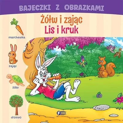 Produktbild von Der Hase und der Schildkröte / Der Fuchs und der Rabe. Märchen mit Bildern