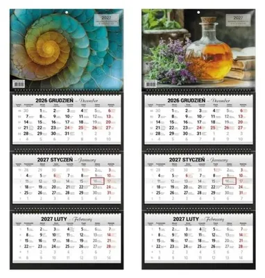 Produktbild von Kalender 2027, dreimonatige Sonderausgabe – Kalpol