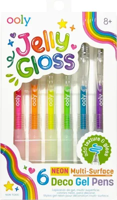 Immagine prodotto di Ooly Gelstifte Set - Jelly Gloss Multi-Surface Farben
