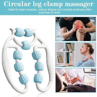 Cellulitis Massagegerät 9 Rollen - Massage Roller - Fettverbrennung - Blutzirkulation - Anti-Cellulitis - Strafft Beine