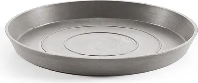 Produktbild von Ecopots Saucer Round, Pflanzenwagen, Kunststoff, Grau, Drinnen, Matte, 365 mm