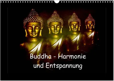 Produktbild von Buddha - Harmonie und Entspannung (Wandkalender 2025 DIN A3 quer), CALVENDO Monatskalender