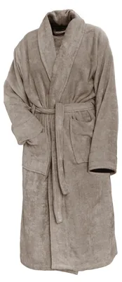 Produktbild von LINNICK Pure Bademantel Velours - taupe - L