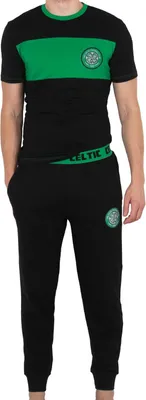 Produktbild von Celtic FC - Schlafanzug mit langer Hose für Jungen GF552 (XXL) (Schwarz)