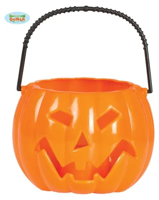 Produktbild von Orange Kürbise LED Halloween Dekoration ca. 9 cm