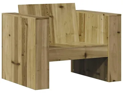 Obrázok produktu pre vidaXL Záhradné kreslo 79x60x62 cm impregnované borovicové drevo