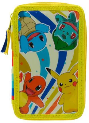 Produktbild von Pokemon Triple Pencil Case