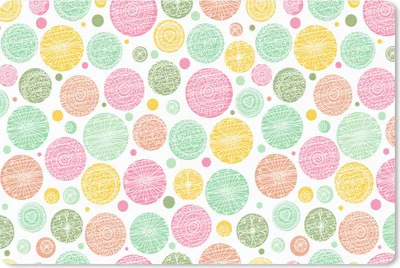 Produktbild von MuchoWow® Mauspad Mousepad Regenbogen - Punkte - Muster 27x18 cm - Mousepads - Maus Mat - Pad - Mausunterlage - Büroartikel - Desk Matten