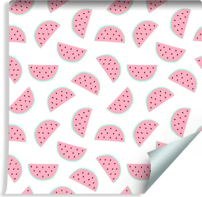Produktbild von 10m VLIES TAPETE Rolle Kinderzimmer Wassermelone Essen XXL