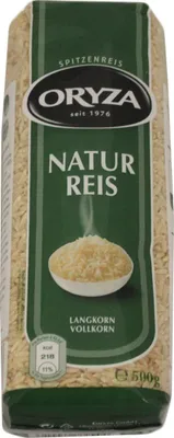 Produktbild von Oryza Langkorn Naturreis 500g