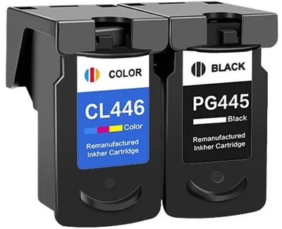 Image de Têtes d'impression de rechange pour imprimantes Canon, noir, 445/446.