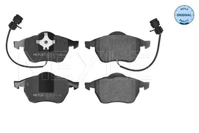 Produktbild von MEYLE 025 206 7619/W Bremsbeläge Vorne für AUDI 100 Limousine (4A2, C4) A6 Avant (4A5, C4) A6 Limousine (4A2, C4) 100 Avant (4A5, C4)