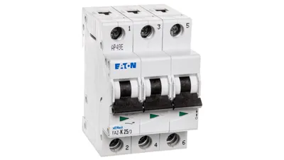 Image de Disjoncteur 3P K 25A 15kA AC FAZ-K25/3 278913