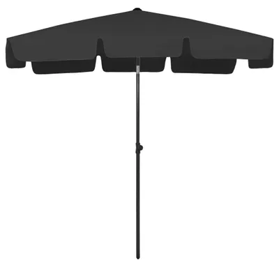 Produktbild von Strandsonnenschirm aus Polyester mit UV-Schutz