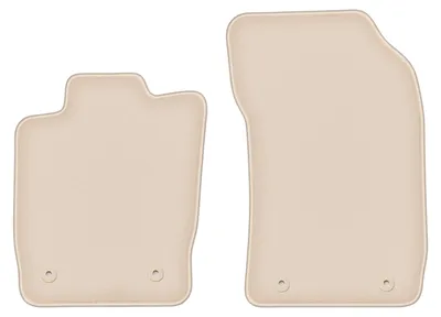 Produktbild von DURBAN Beige Velours-Fußmatten vorne für Audi A1 8X Schrägheck (2010-)