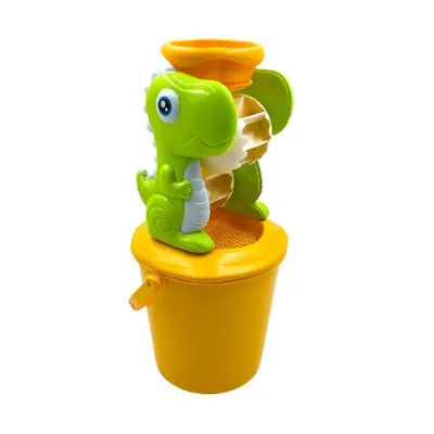 Produktbild von Summertime Strandset Mit Sandmuhlen Dino, Sand- & Wassermühle, 1,5 Jahr(e), Kunststoff, Grün, Gelb