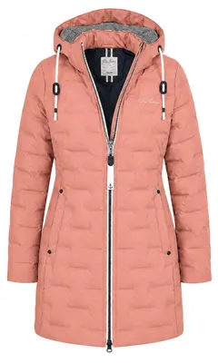 Produktbild von Dry Fashion Damen Steppmantel Blavand gefüttert in Altrosa, Größe 46