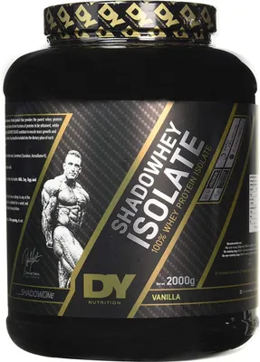 Productafbeelding van Dorian Yates Shadowhey Isolaat – 2000 g, vanille smaak